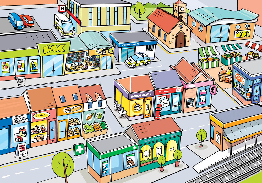 Cuarto con televisor y cama